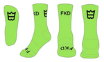 Light Green FKD Colours Socks